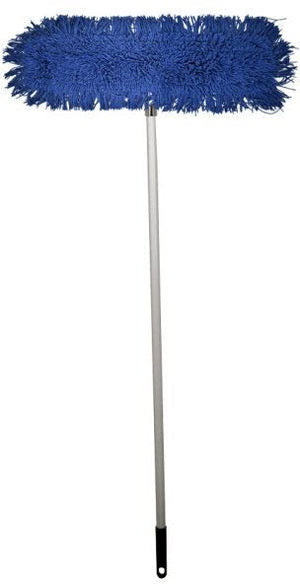 Omcan - 24" Dust Mop with 60-inch Aluminium Handle, Pack of 6 - 80875