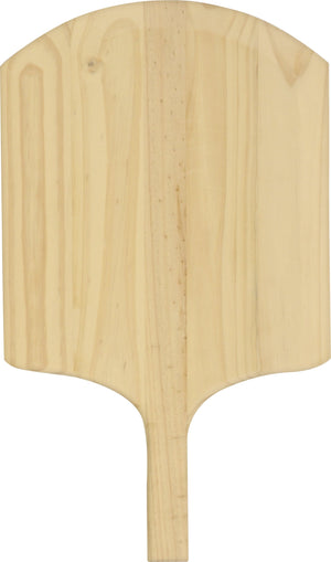 Omcan - 24" Wooden Pizza Peel (14" x 16"), Pack of 10 - 80603