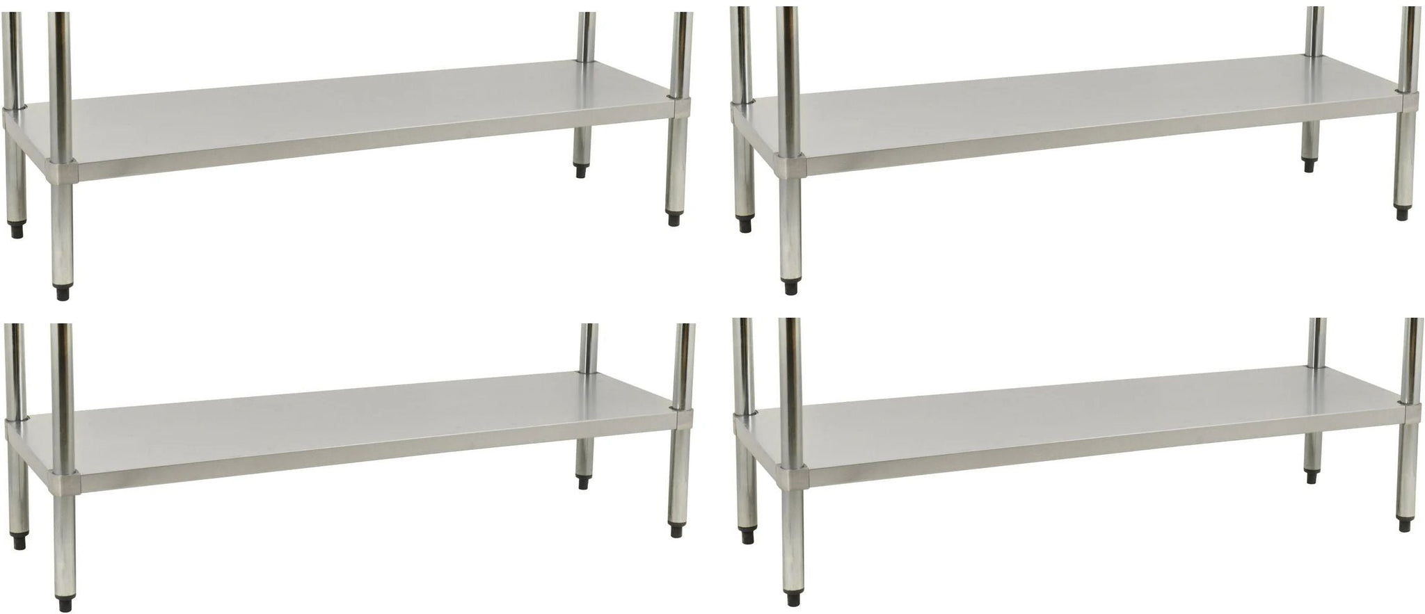 Omcan - 24” x 30” Standard Undershelf For Work Tables, Pack of 4 - 22094