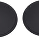 Omcan - 26" Black Oval Non-Slip Service Tray (660 mm x 559 mm), Pack of 4 - 80107