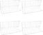 Omcan - 27” x 12” x 8” White Wire Freezer Divider, Pack of 4 - 10746