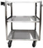 Omcan - 27.5″ Stainless Steel Welded Utility Cart - 44697