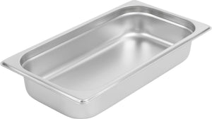 Omcan - 2.5" Deep 1/3-Size Stainless Steel Steam Table Pan, Pack of 20 - 80267