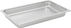 Omcan - 2.5" Deep Full Size Stainless Steel Steam Table Pan, Pack of 10 - 80257