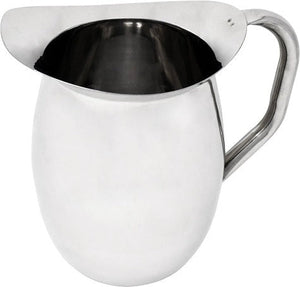 Omcan - 3 QT Stainless Steel Bell Pitcher, Pack of 5 - 80859