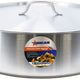 Omcan - 30 QT Stainless Steel Brazier with Cover - 80430