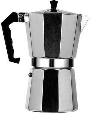 Omcan - 300 ml Aluminum Alloy Stovetop Espresso Maker Set of 6 Cups, Pack of 8 - 47437