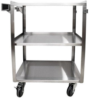 Omcan - 30.5″ Stainless Steel Welded Utility Cart - 44698