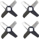 Omcan - #32 Carbon Steel Meat Grinder Knife, Pack of 4 - 43570