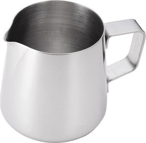 Omcan - 33 oz Stainless Steel Frothing Jug/Pitcher (976 ml), Pack of 10 - 80034