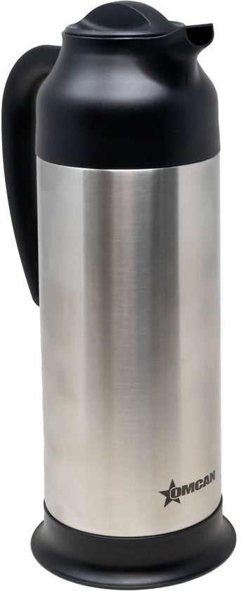 Omcan - 34 Oz. Stainless Steel Insulated Thermal Coffee Carafe/Server, Pack