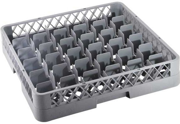 Omcan - 36 Compartment Dishwasher Glass Rack, Pack of 6 - 43503