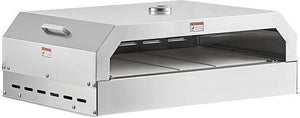 Omcan - 36″ Stainless Steel Pizza Oven for Outdoor BBQ Grill #47840 - 47850