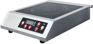 Omcan - 3.5 KW Stainless Steel Commercial Countertop Induction Cooker - 44226