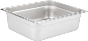 Omcan - 4" Deep 1/2-Size Stainless Steel Steam Table Pan, Pack of 10 - 80263