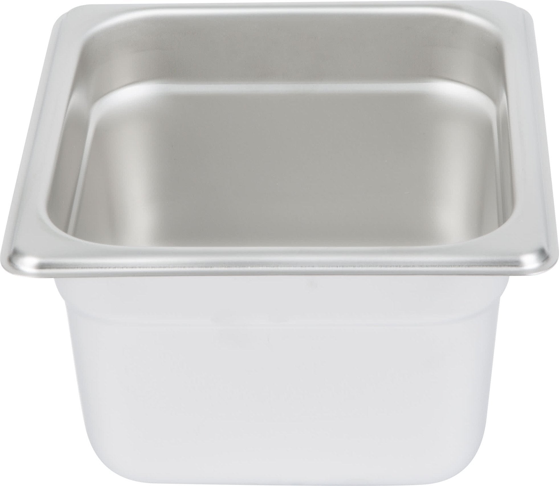 Omcan - 4" Deep 1/6-Size Stainless Steel Steam Table Pan, Pack of 20 - 80278