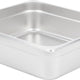 Omcan - 4" Deep 2/3-Size Stainless Steel Steam Table Pan, Pack of 10 - 80614