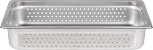 Omcan - 4" Deep Full Size Perforated Steam Table Pan, Pack of 5 - 85192