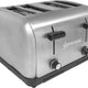 Omcan - 4-Slot Stainless Steel Commercial Standard Duty Pop Up Toaster - 44517