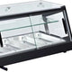 Omcan - 45" Refrigerated Sushi Showcase with Flat Glass and 44 L Capacity - RS-CN-0044