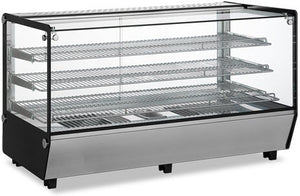 Omcan - 48" Square Glass Countertop Display Warmer - 47427