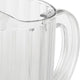 Omcan - 48 oz Clear Polycarbonate Water Pitcher (1.4 L), Pack of 25 - 80088