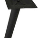 Omcan - 4.5" D x 40" H Black Column with Square Top Spider, Pack of 4 - 43510