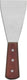 Omcan - 4.75” x 3” Pan Scraper with Wood Handle, Pack of 5 - 14144