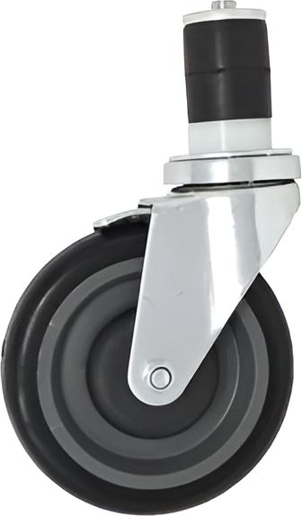 Omcan - 5" Industrial Caster For Worktables Without Brakes, Pack of 10 - 47599