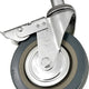 Omcan - 5” Industrial Caster with Brake For Shelving Units, Pack of 10 - 14461