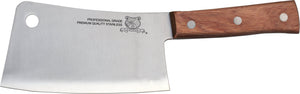 Omcan - 6" Cleaver with Wood Handle, Pack of 4 - 10558