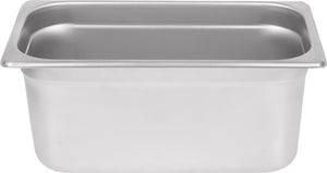 Omcan - 6" Deep 1/3-Size Stainless Steel Steam Table Pan, Pack of 10 - 80269