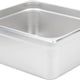 Omcan - 6" Deep 2/3-Size Stainless Steel Steam Table Pan, Pack of 5 - 80615