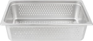 Omcan - 6" Deep Full Size Perforated Steam Table Pan, Pack of 5 - 85196