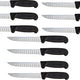 Omcan - 6” Greban Straight Blade G-Edge Boning Knife, Pack of 10 - 11824