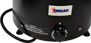 Omcan - 6 QT Black Soup Kettle with Metal Lid (5.7 L), Pack of 2 - FW-CN-0006