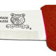 Omcan - 6" Red Handle Greban Curved Blade Boning Knife, Pack of 10 - 11786