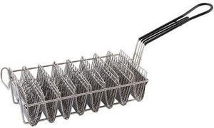 Omcan - 6" Taco Basket With 8 Slot, Pack of 6 - 47357