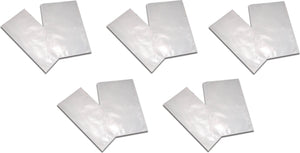 Omcan - 6" x 12" Embossed Vacuum Sealer Bags (100 Count), Pack of 5 - 21468