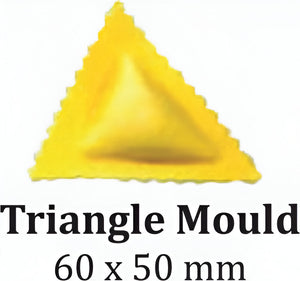 Omcan - 60 x 50 mm Triangle Ravioli Mould For RV 30 - 47408