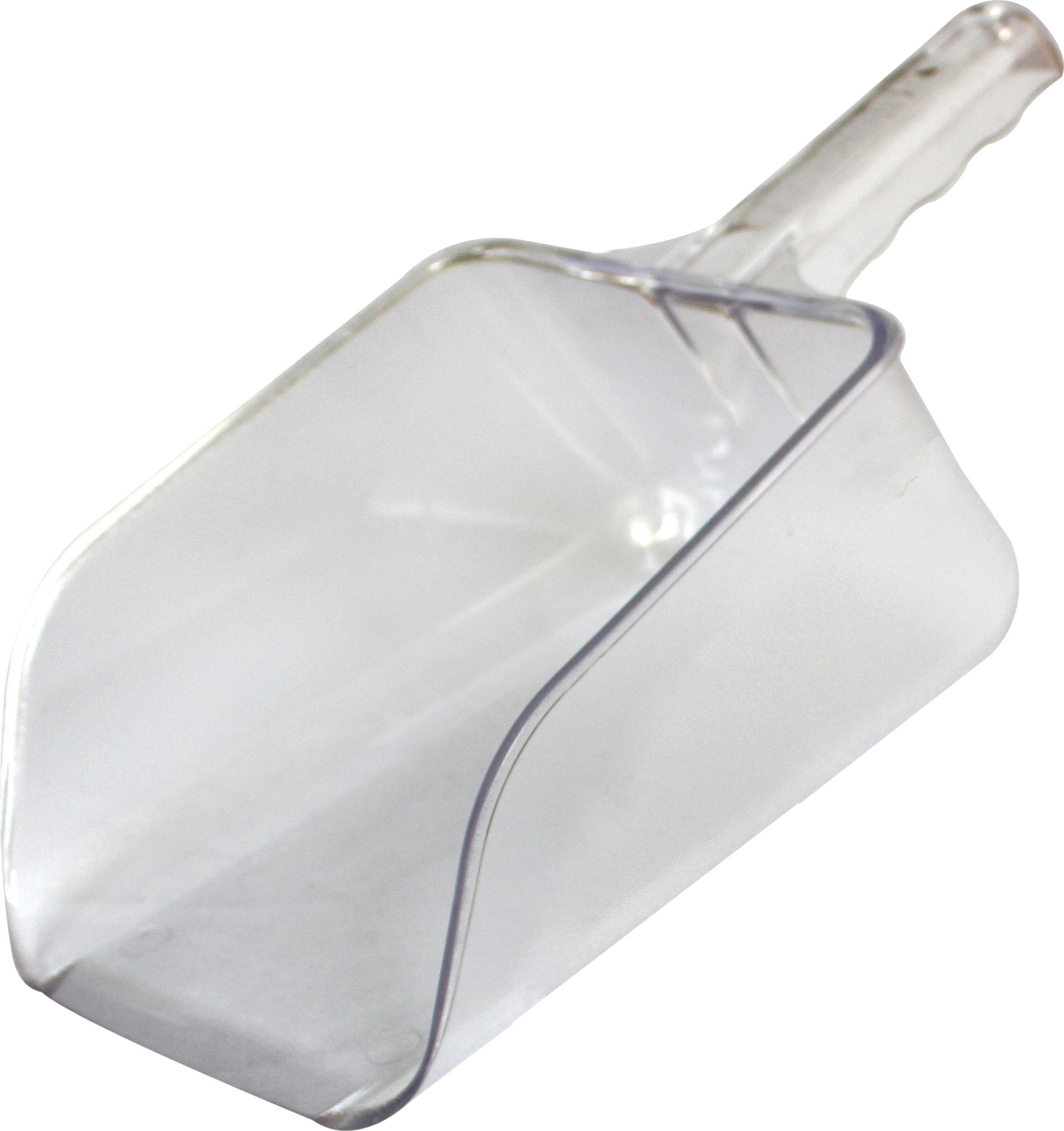 Omcan - 64 oz Clear Plastic Utility Scoop, Pack of 15 - 80324