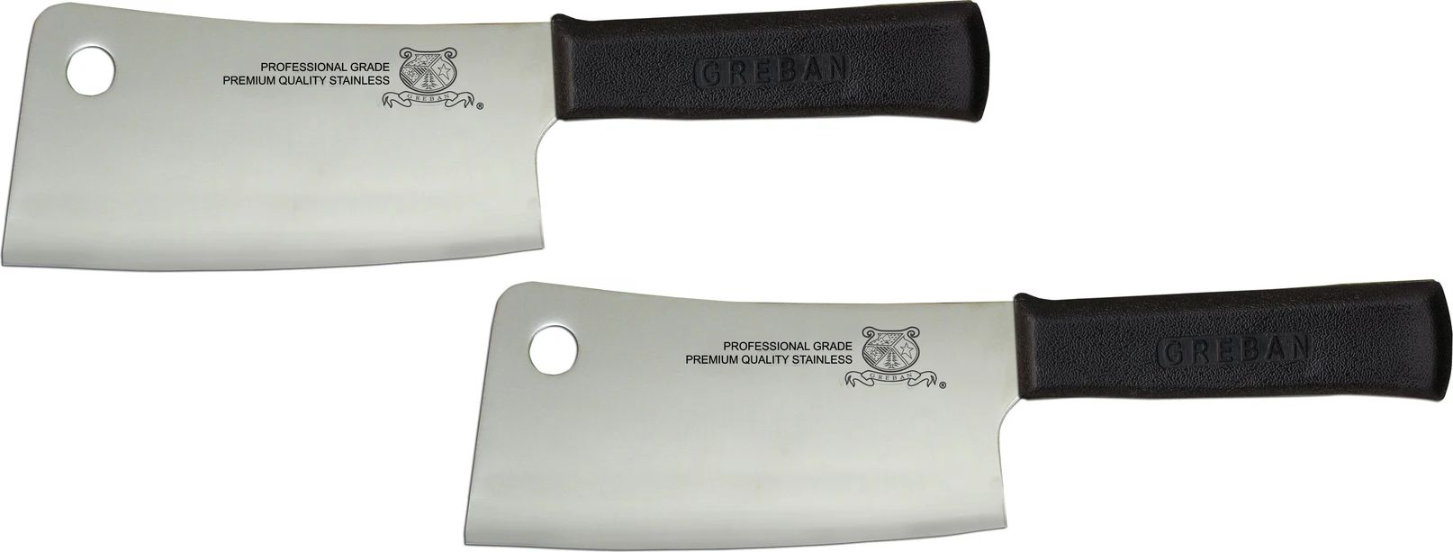 Omcan - 7" Greban Cleaver, Pack of 2 - 10549