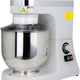 Omcan - 7 QT Gray Countertop Planetary Mixer with Guard - 44475