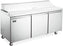 Omcan - 71” Stainless Steel Mega Top Refrigerated Prep Table With Triple Door - 50130