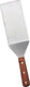 Omcan - 7.5” x 4” Turner with Cutting Edge Blade, Pack of 15 - 80079