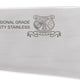 Omcan - 8" Black Handle Greban Medium Blade Cook Knife, Pack of 10 - 11973