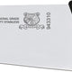 Omcan - 8” Black Super Fiber Handle Medium Cook's Knife, Pack of 4 - 21597