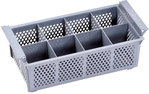 Omcan - 8 Compartment Dishwasher Cutlery Basket, Pack of 10 - 43506