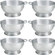 Omcan - 8 QT Aluminum Colander (7.6 L), Pack of 10 - 80404