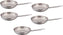 Omcan - 8” Stainless Steel Fry Pan, Pack of 5 - 80446